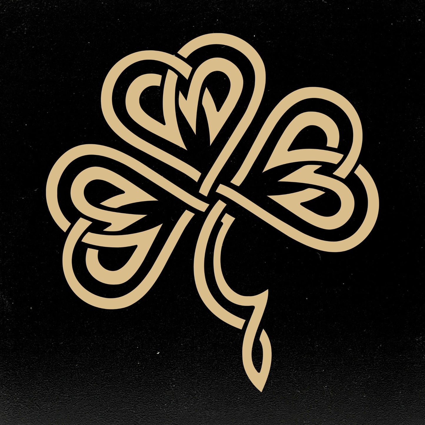 Celtic Shamrock Wood Wall Art