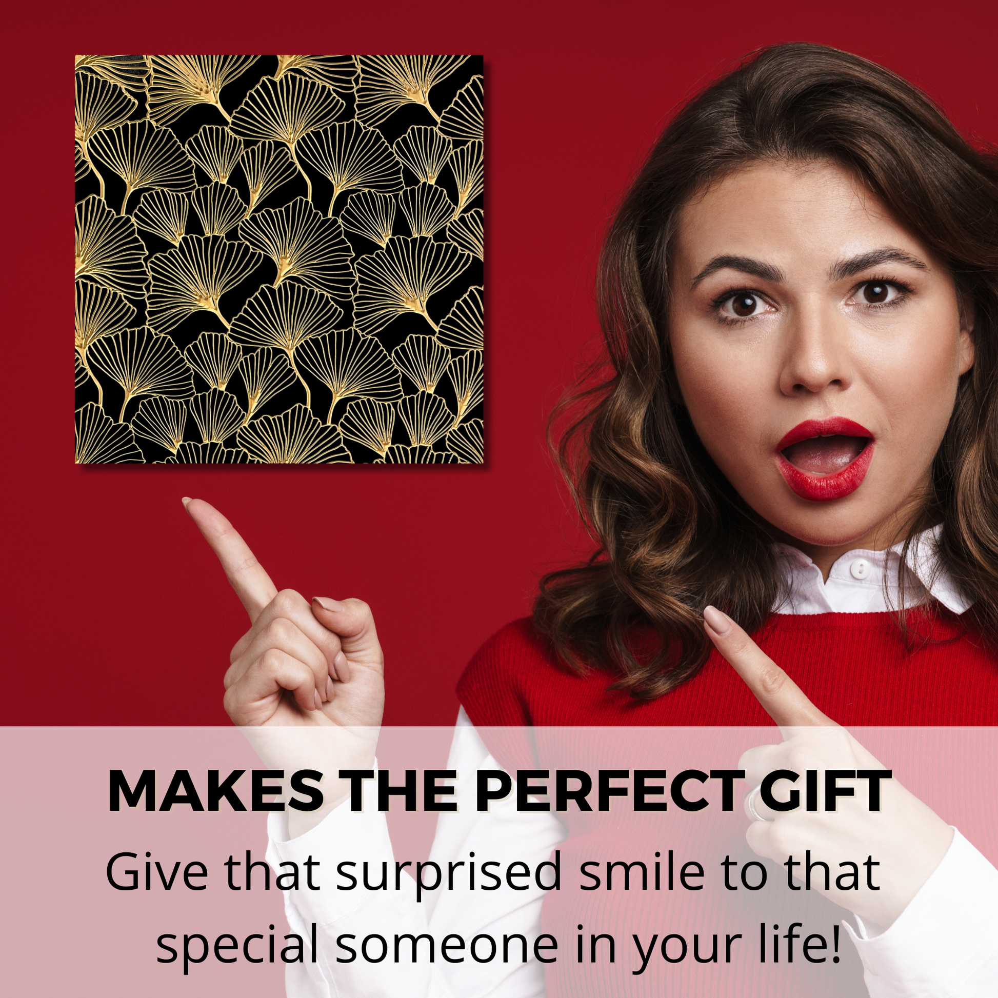 Ginkgo Wall Art makes a perfect gift