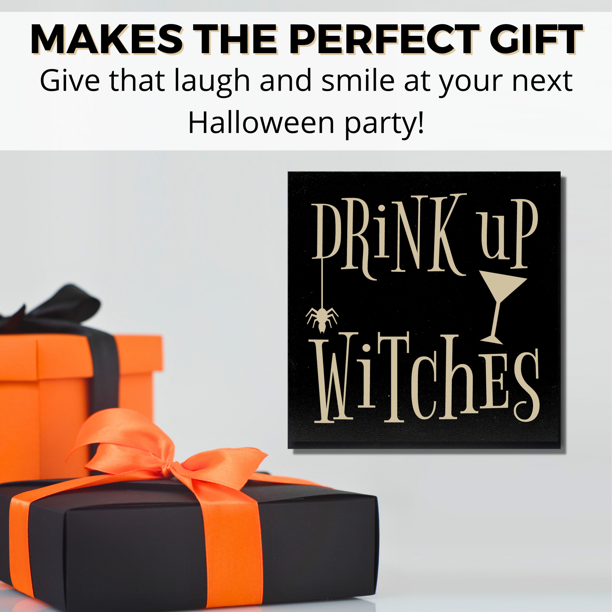 Drink Up Witches Fun Halloween party sign
