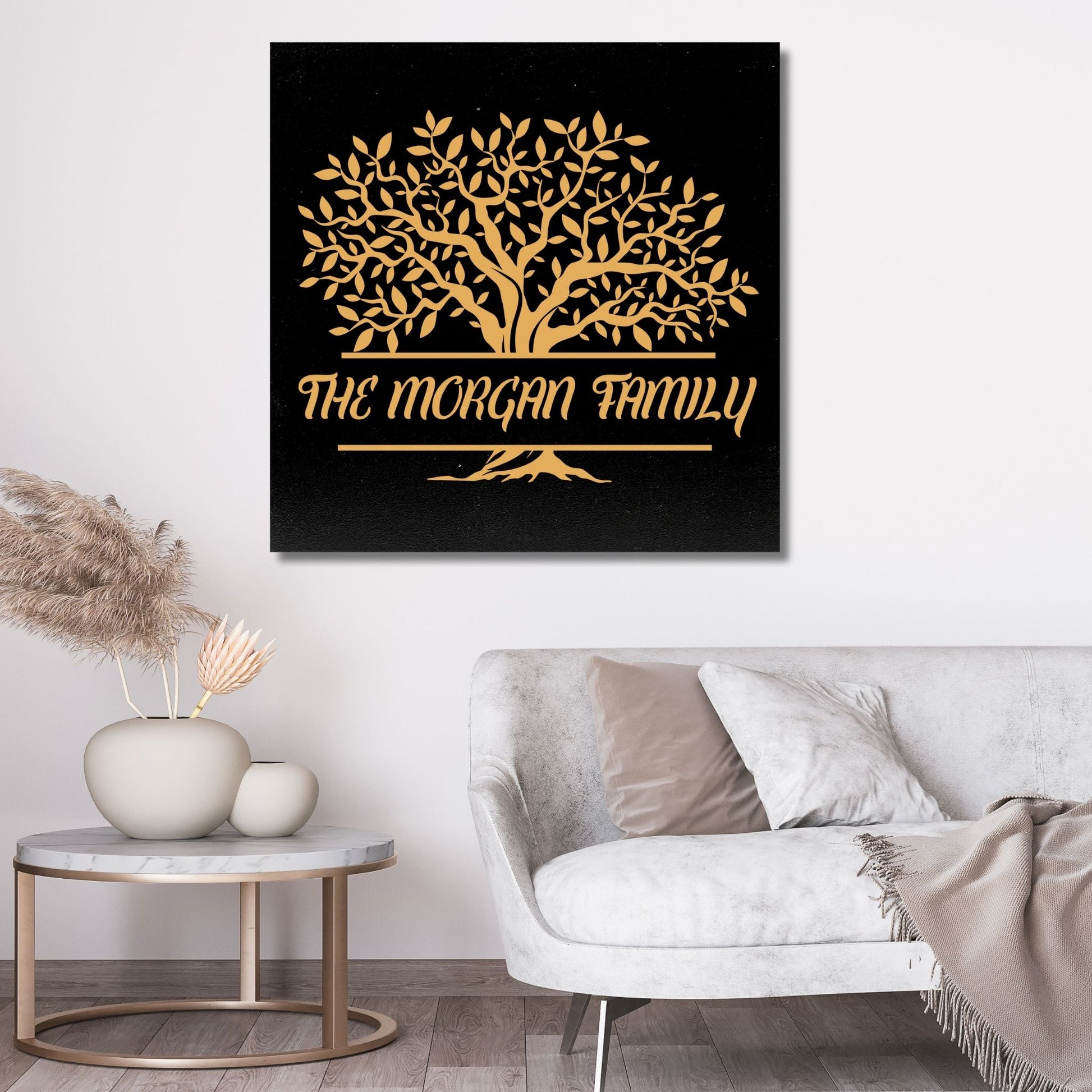 Personalized Family Name Tree of Life Wall Decor