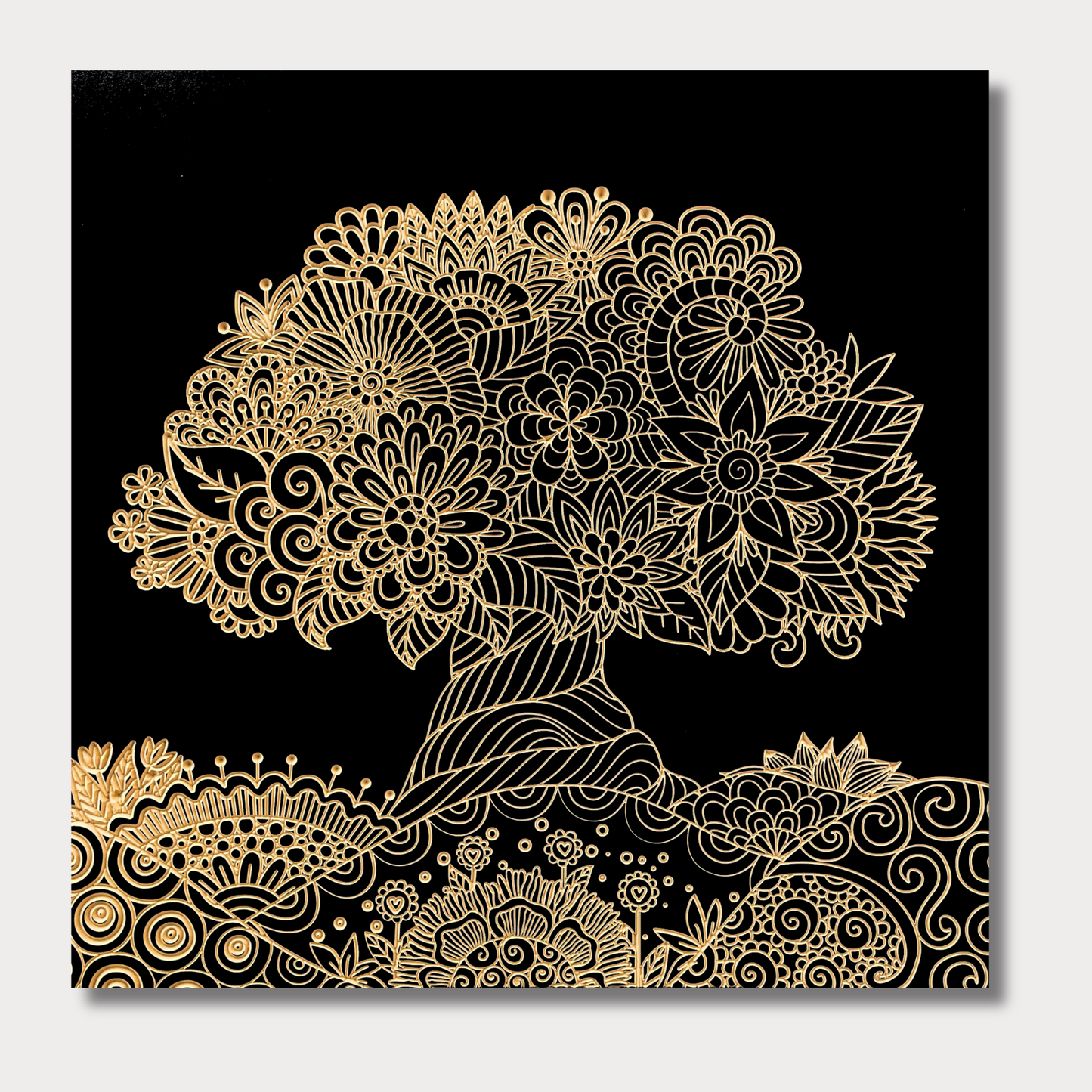 Tree of Life Floral Wall Art