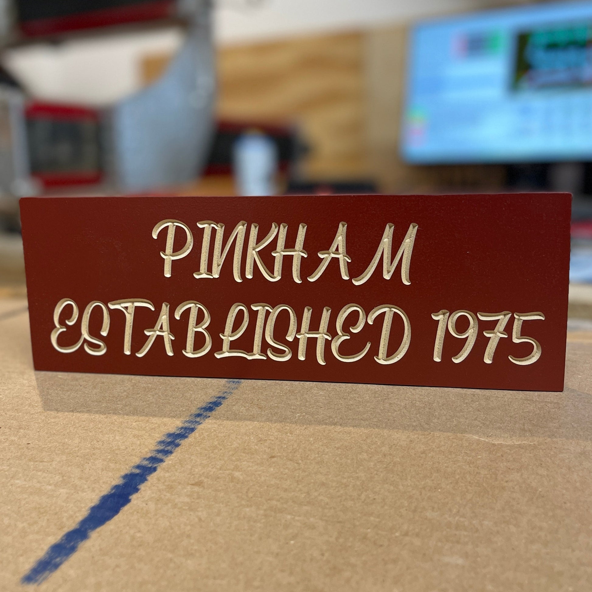 Personalized Custom Carved Wooden Signs