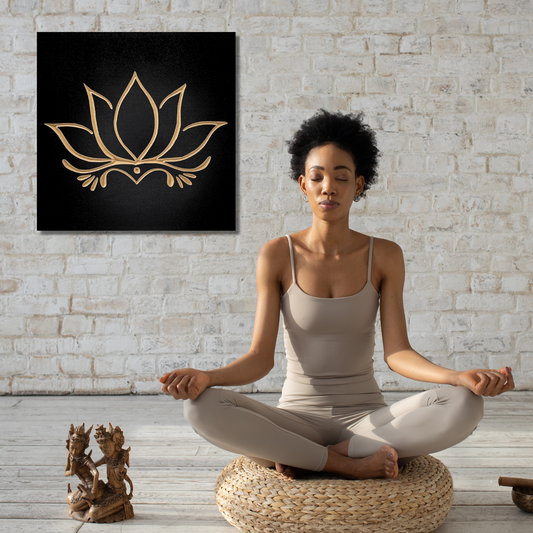 Meditation Yoga Mat - Earth Bloom
