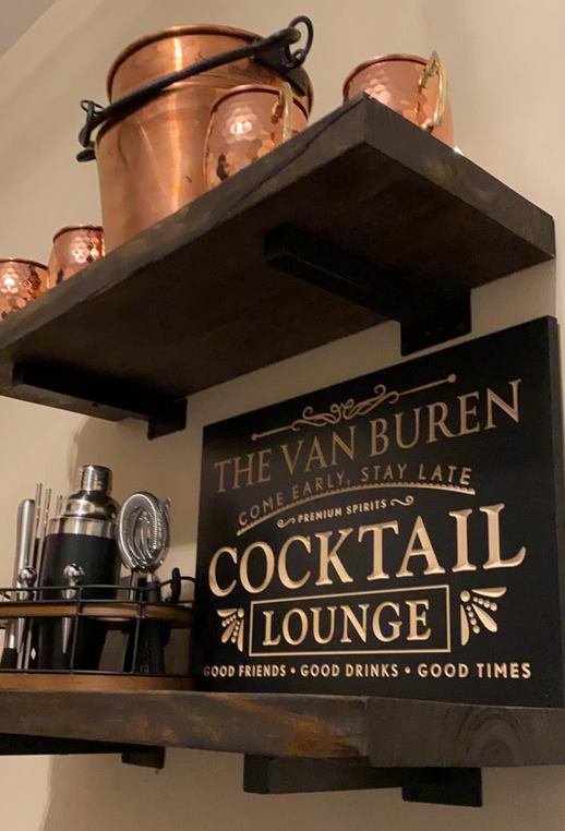 Custom Cocktail Bar Sign