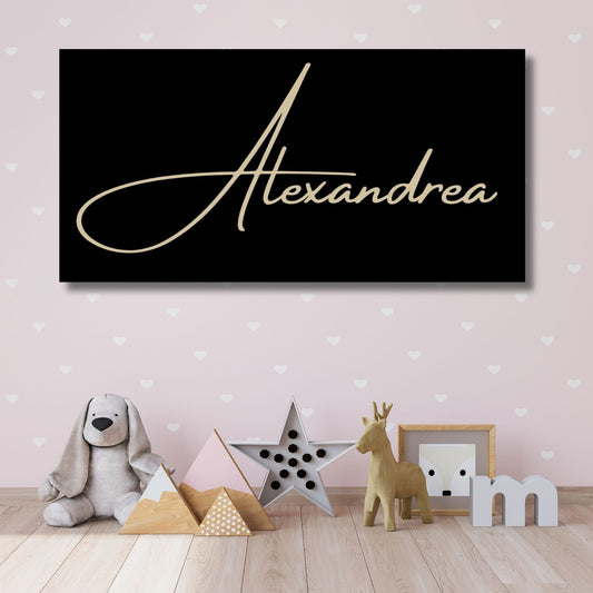 Personalized Custom Wood Name Sign