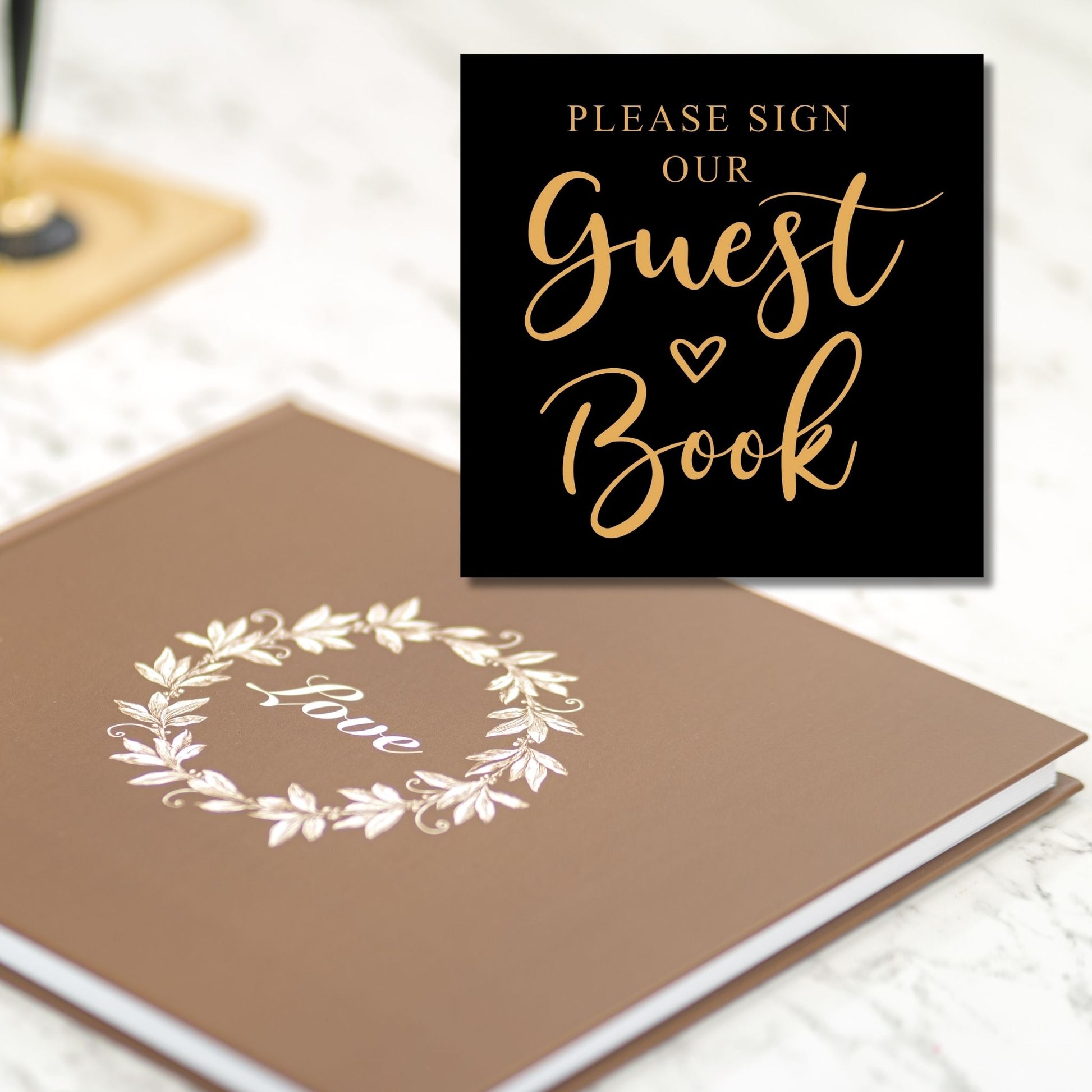 Please Sign our Guest Book Wedding Reception Sign