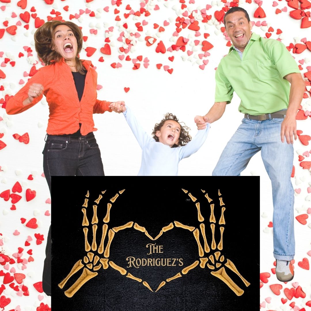 Skeleton Hands Heart Valentine's Day Gift