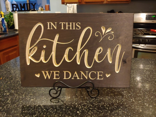 In This Kitchen We Dance Decor